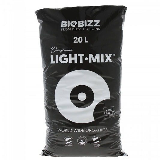 BioBizz Light Mix 20L Substratbeutel für Pflanzenanzucht