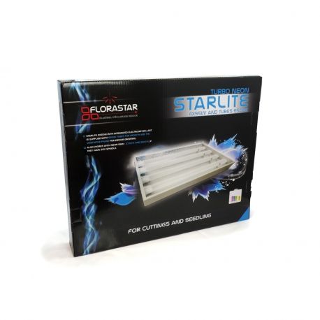 Turbo Neon STARLITE 4 x 55W + Rohre 6500K - FLORASTAR