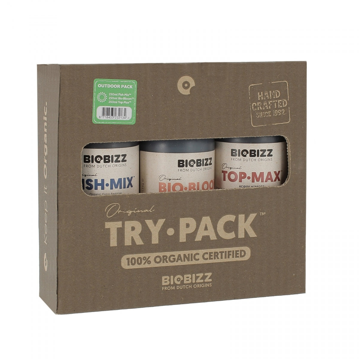 BioBizz Try Pack Outdoor organischer Dünger