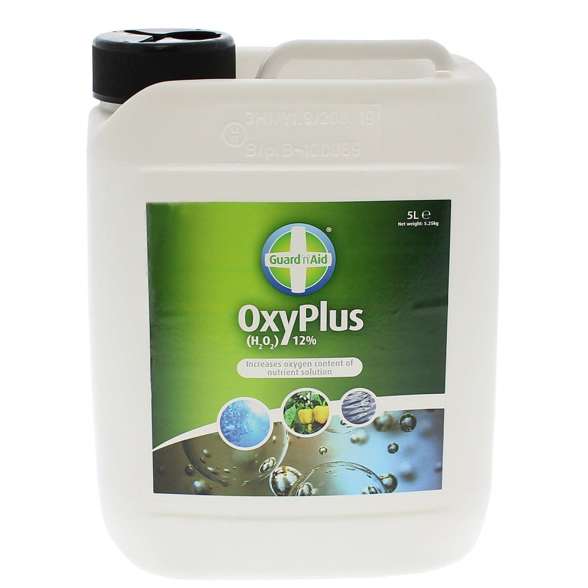 Guard'n Aid OxyPlus (H2o2) 12 % in 5 Liter Dose — Grow Master