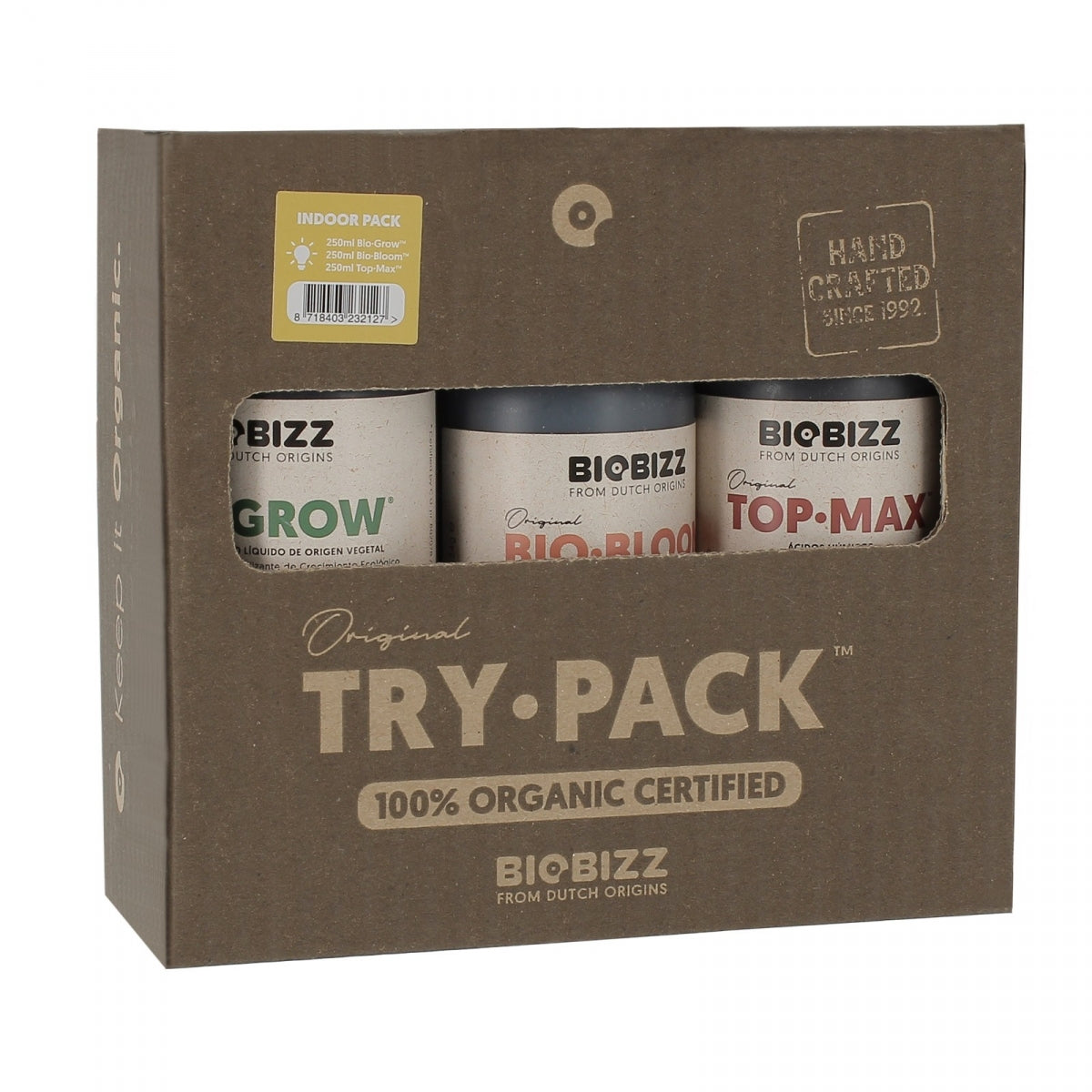 BioBizz Try Pack Indoor organisches Dünger Starterset